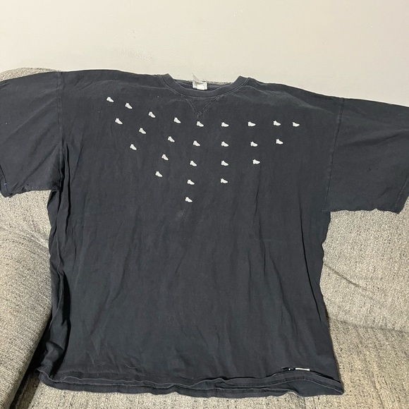 Nike Other - Vintage Athletic Wear Black Short Sleeve Shirt by Nike Air Jordan AF-1  XXX 3XL